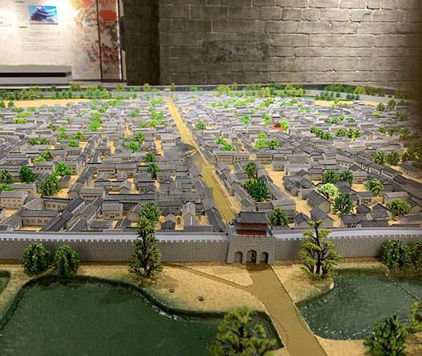 舟曲县建筑模型